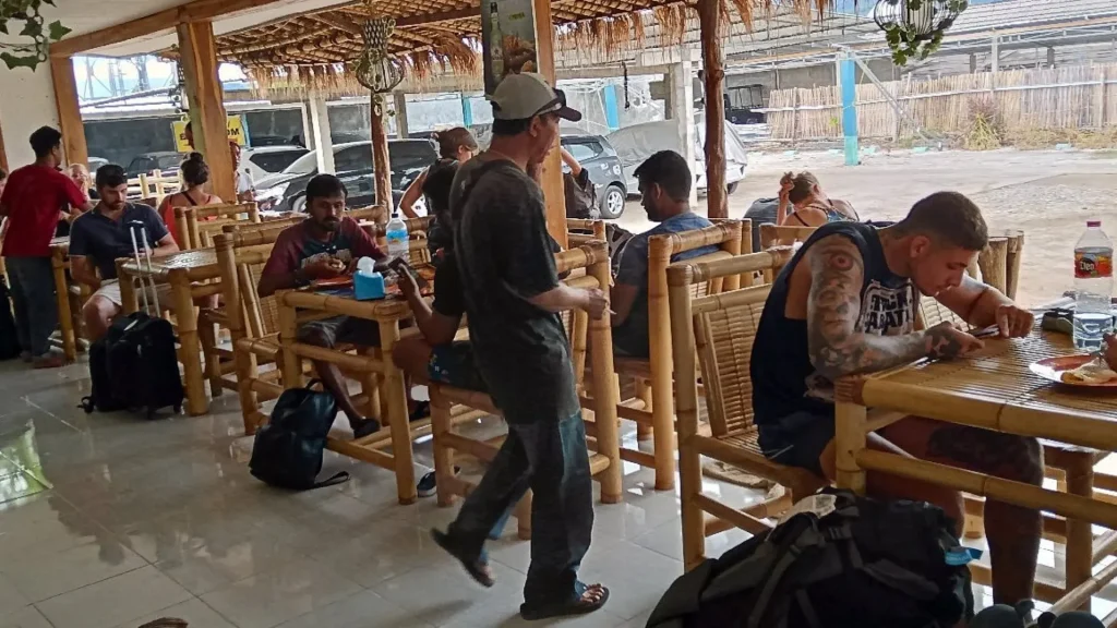 Around Bangsal Port featuring local restaurants near Bangsal Port Lombok